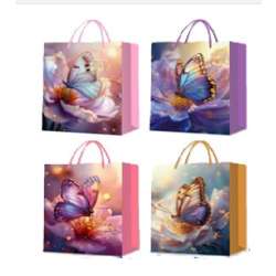 Torebka prezentowa S Motyle mix