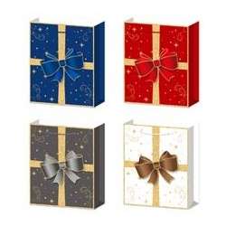 Torebka prezentowa M Kokarda mix