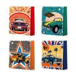 Torebka prezentowa M Pojazdy mix