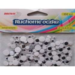 Ruchome oczka 102szt