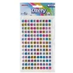 Dżety samoprzylepne multicolor 160szt - 1