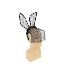 Opaska z welonem i uszami