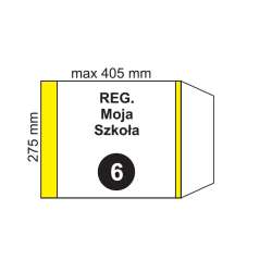 Okładka na podr regulowana NR 6 (20szt) - 1