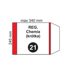 Okładka na podr regulowana krótka NR 21 (20szt)