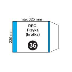 Okładka na podr regulowana NR 36 (20szt) - 1