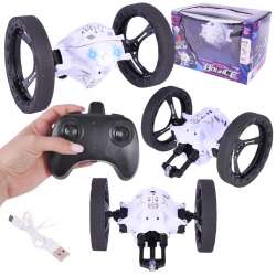 Auto zdalnie sterowane LED obrót 360