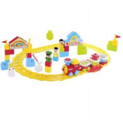 Kolejka dla malucha lokomotywa + 3 wagoniki 60589 (PRO2626) - 1