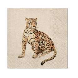 Serwetki Lampart 33x33cm 20szt