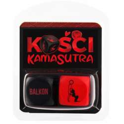 Kości Kamasutra (czerwono-czarne) - 1