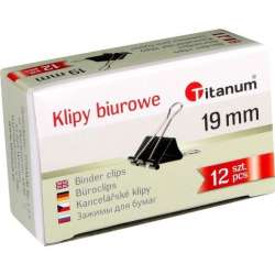 Klipy biurowe 19mm 12szt - 1