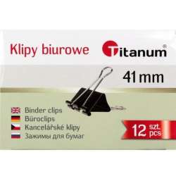 Klipy biurowe 41mm 12szt - 1