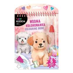 Kolorowanka magiczna wodna Pieski KIDEA - 1