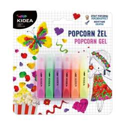 Popcorn żel 6 kolorów KIDEA - 1