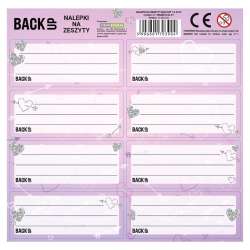 Nalepki na zeszyty BackUp 7 A32 (25szt) DERFORM - 1