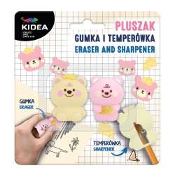 Gumka i temperówka Pluszak KIDEA - 1