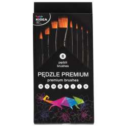 Pędzle premium 8szt KIDEA - 1