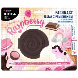 Pamiętnik z akcesoriami Malinowy krem KIDEA - 1