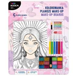 Kolorowanka plansze make-up KIDEA - 1