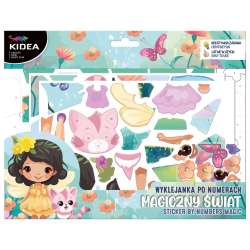 Wyklejanka po numerach jednorożec KIDEA