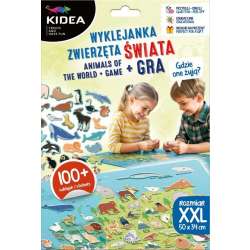 Gdzie oni żyją? Zwierzęta świata + gra KIDEA