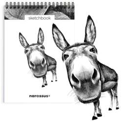 Szkicownik A5/60K na spirali - Osioł