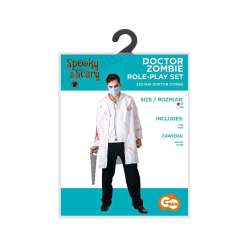Strój dla dorosłych Doktor Zombie rozm. 52