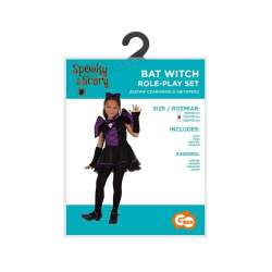 Zestaw dla dzieci Czarownica Nietoperz 120/130cm