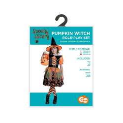Zestaw dla dzieci Dyniowa Czarownica rozm. 130/140