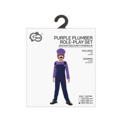 Strój dla dzieci Fioletowy hydraulik 130/140cm