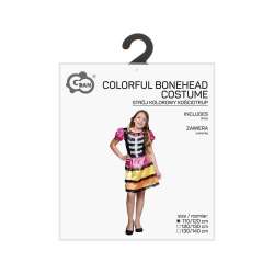 Strój dla dzieci Kolorowy Kościotrup 110/120cm