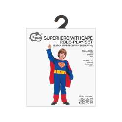 Strój dla dzieci Superbohater z peleryną 130/140cm - 1