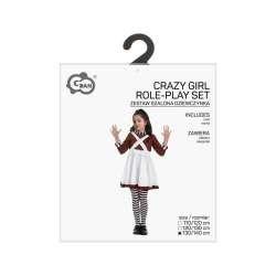 Strój dla dzieci Szalona Dziewczynka 130/140cm