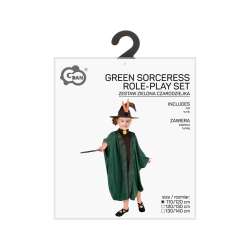 Strój dla dzieci Zielona Czarodziejka 110/120cm