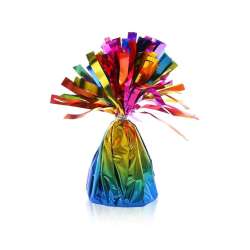 Ciężarek foliowy do balonów 145g tęczowy
