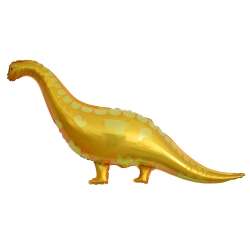Balon foliowy Dinozaur brachiozaur żółty 99x56cm
