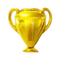 Balon foliowy Puchar złoty 50x48cm
