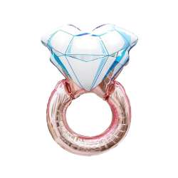 Balon foliowy Pierścionek różowy 42x58cm