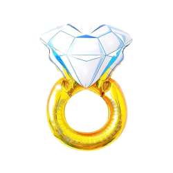 Balon foliowy Pierścionek złoty 42x58cm