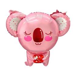 Balon foliowy Koala różowa 49x54cm
