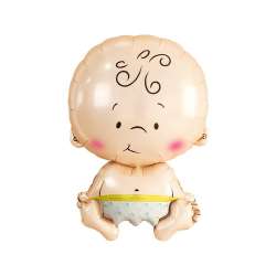 Balon foliowy Baby boy 37x55cm