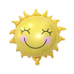 Balon foliowy Słońce 52x52cm