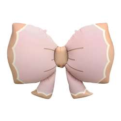 Balon foliowy Kokarda różowa 68x47cm