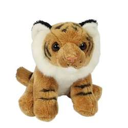 Ziki tygrys brązowy siedzący 14cm