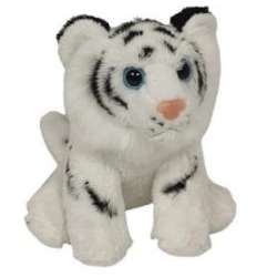 Tygrys biały siedzący 14cm - 1