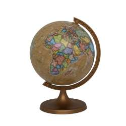 Globus polityczny retro w folii termo. 16cm (ZACHEM 160FRO) - 1