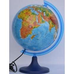 Globus fizyczny podświetlany 25 cm (ZACHEM 250FPŚ)