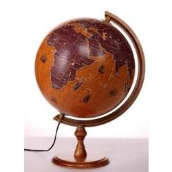 Globus żaglowce podświetlany 32 cm