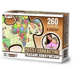 Puzzle 260 edukacyjne Trasami odkrywców (ZACHEM 8047)