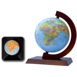 Globus polityczno-fizyczny podświetlany 25 cm - 1