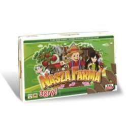 PROMO Gra planszowa 3w1 Nasza Farma Szybka dostawa Rudy Lis i kury 803009 (803009 ARTYK)